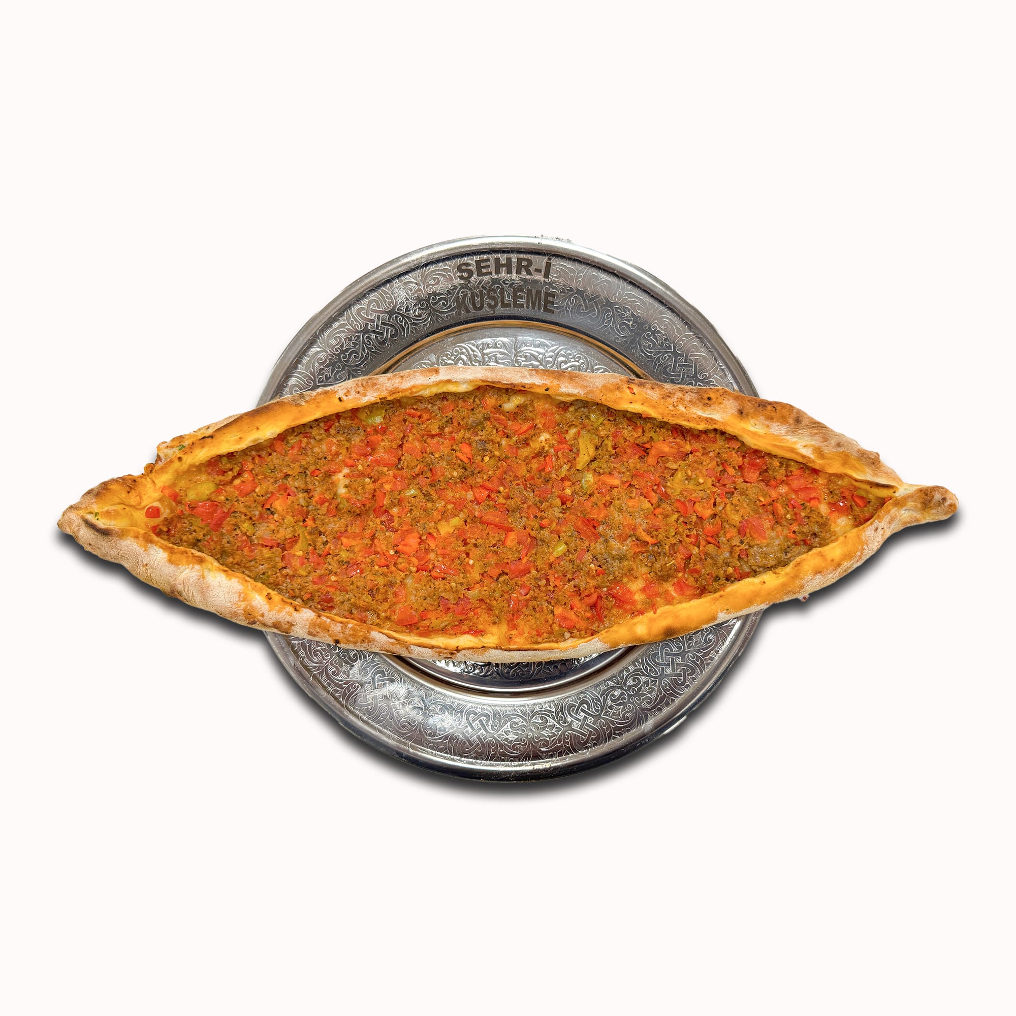 Şehr-i Küşleme kıymalı kaşarlı pide